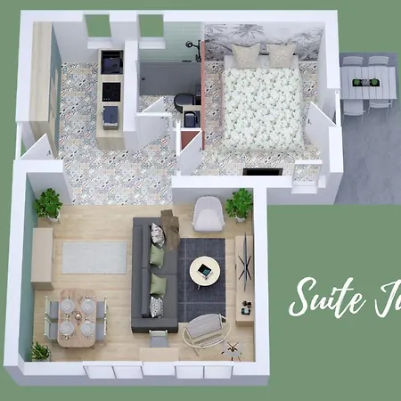 Suite Jungle - Jardin, Netflix Et Parking - Le Manoir Aux Pommes Orbec Exterior photo