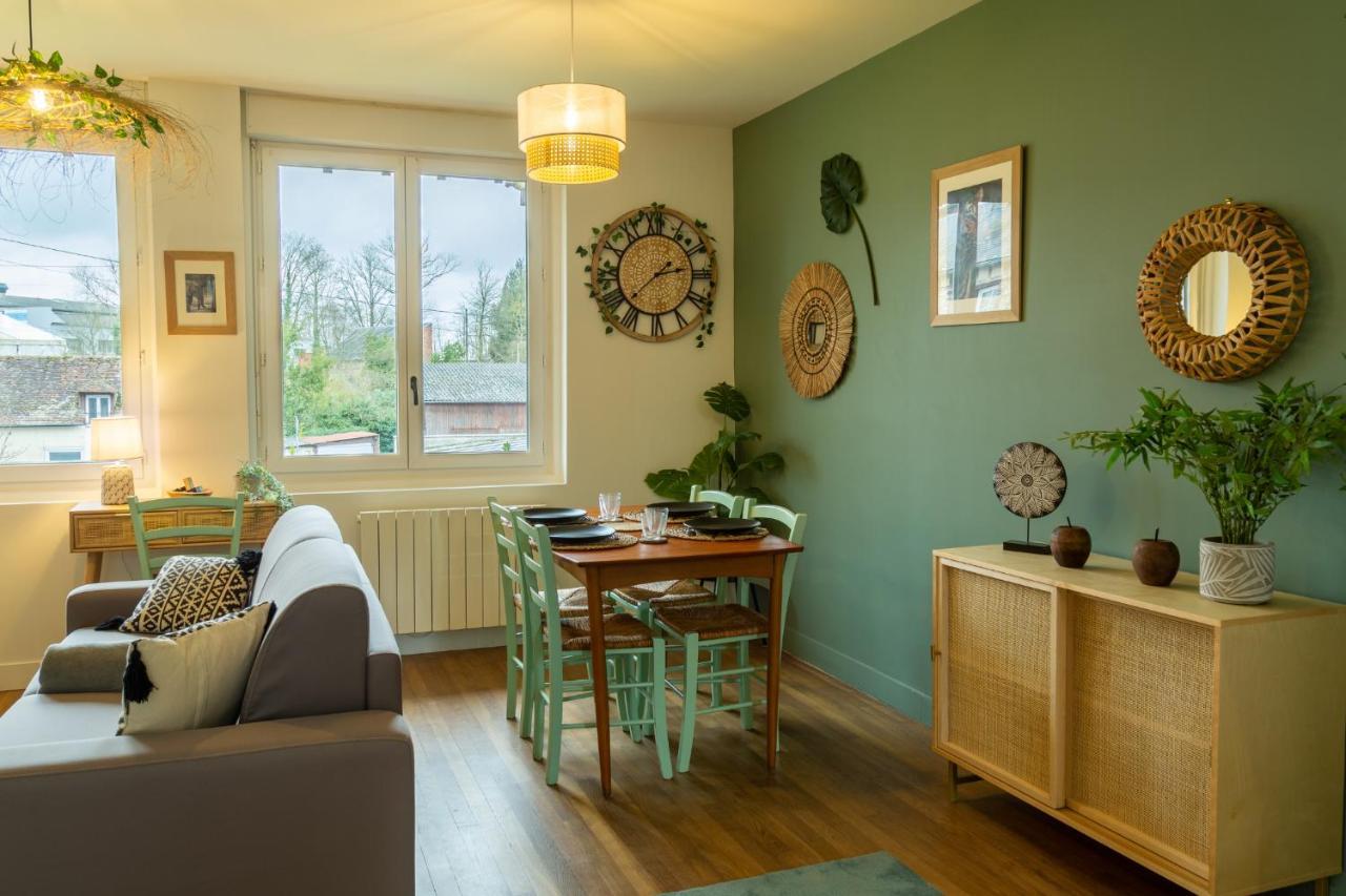 Jungle - Jardin, Netflix Et Parking - Le Manoir Aux Pommes Apartment