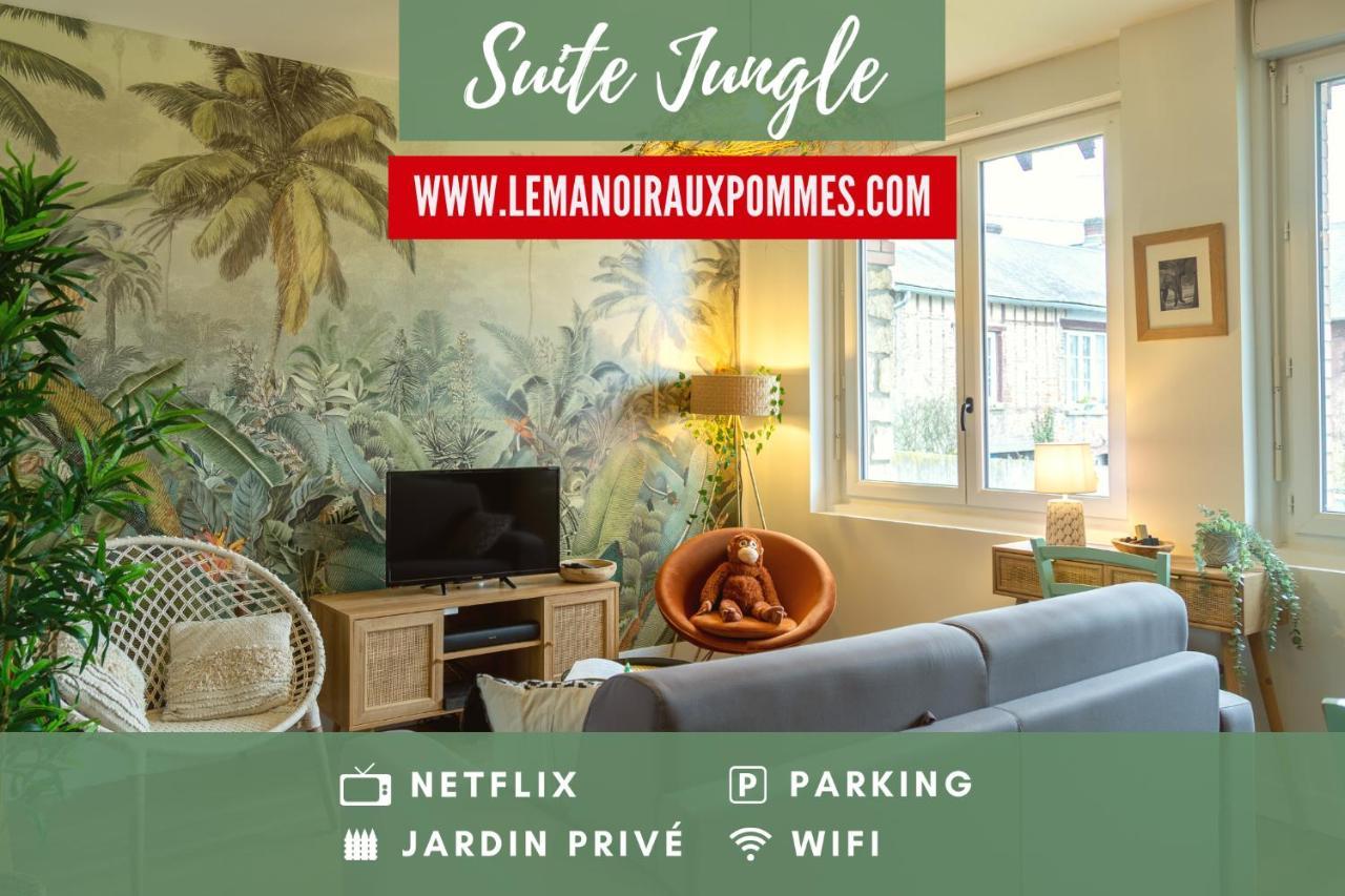 Jungle - Jardin, Netflix Et Parking - Le Manoir Aux Pommes *